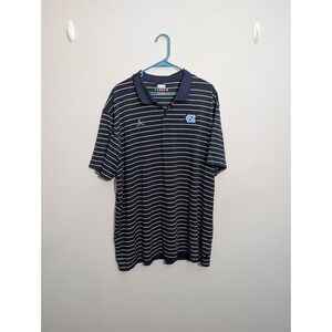 Air Jordan Polo Shirt Mens XXLarge North Carolina UNC Tar Heels Dri-fit Blue
